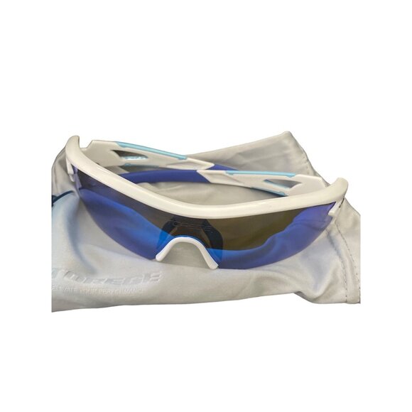 Torege Sports Sunglasses With Interchangeable Lenses & Case - Picture 1 of 3